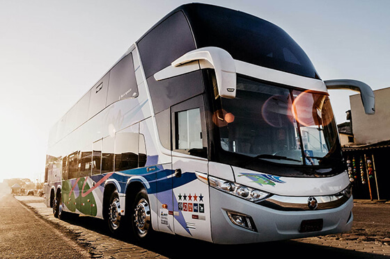 Charter bus rental in St Paul