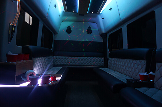 St Paul limo van rental services