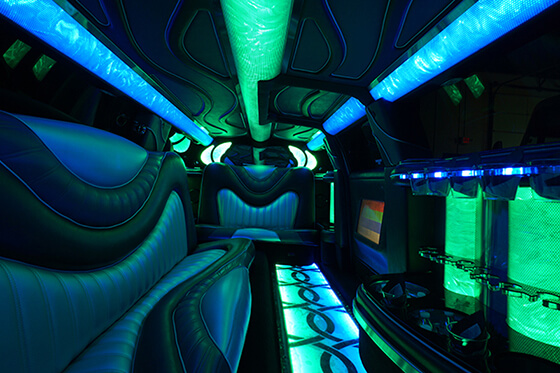 Stretch limos in St Paul
