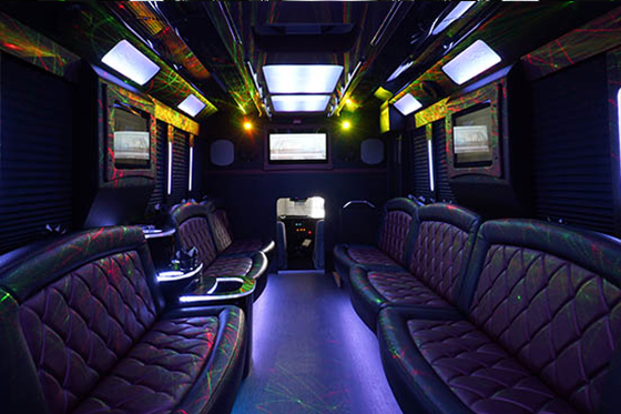 Multiple TVs in a bus